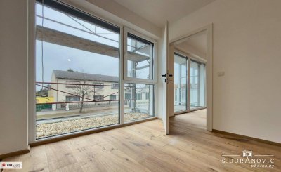 NEU! Photovoltaikanlage • Bezugsfertig • 19 Eigentumswohnungen • Schlüsselfertig • Urban + Natur • 1220 Wien • Balkon / Terrasse / Loggia / Garten • 2–4 Zimmer •