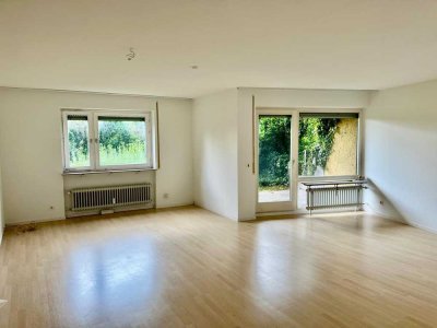 Lichtdurchflutete Wohnung mit Garten in begehrter Lage