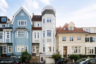 Lichtdurchflutete Wohnung im stilvollem Altbremer Haus