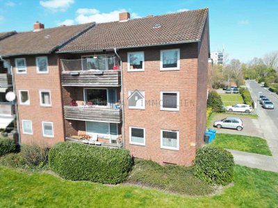 Emden-Herrentor: Modernisierte 4-Zimmer-Wohnung mit Balkon & Stellplatz für Eigennutzer/Vermietung