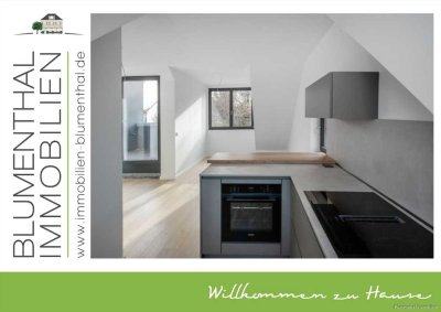 Erstbezug nach Sanierung: Außergewöhnliche Dachgeschosswohnung nah am Bultkamp Park mit Dachterrasse