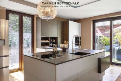 Design trifft Funktion: Architektenvilla mit separater Einliegerwohnung mitten in Feldafing