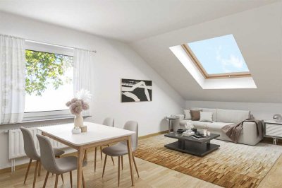 Bezugsfreie 3-Zimmer-Dachgeschoss-Wohnung in Bad Saulgau