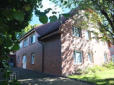 Großzügig, hell und freundlich: Bezugsfreie Oberwohnung mit Balkon in Weener