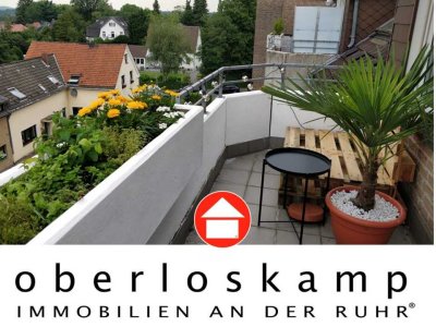 Moderne und hochwertig ausgestattete DG-Maisonette-Wohnung mit Weitblick über die Skyline von MH!