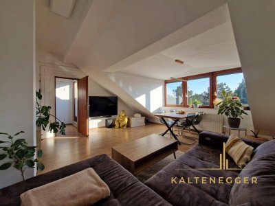 Entzückende 4-Zimmer-Wohnung mit uneinsehbarer Dachterrasse &amp; Garten