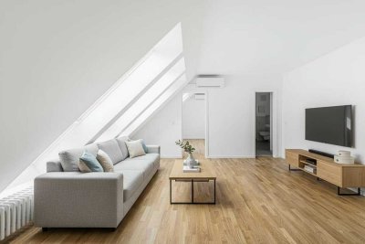 Charmante 2-Zimmer-Wohnung im Dachgeschoss