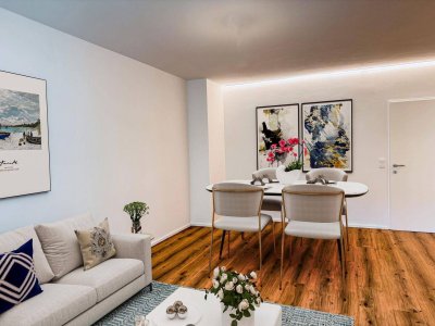 Schöne, barrierefreie 3-Zimmer-Wohnung mit Loggia und priv. Garage im Zentrum Linz - Provisionsfrei!