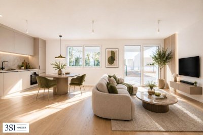 Moderner 2-Zimmer Erstbezug mit Garten in toller Lage!