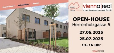 STADT KÜSST LAND - Neu errichtete Reihenhäuser - 4-5 Zimmer, Eigengarten, Terrasse, Photovoltaik, Wärmepumpe und KFZ-Stellplatz am ländlichen Stadtrand