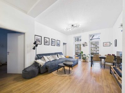 Großzügig wohnen: Energieeffiziente Wohnung mit Fußbodenheizung, Gartenanteil & großem Balkon