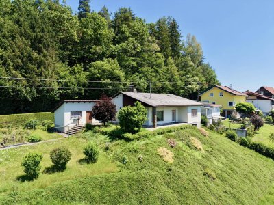 Wohnen im Grünen – Gepflegtes Einfamilienhaus mit viel Platz und Potenzial!