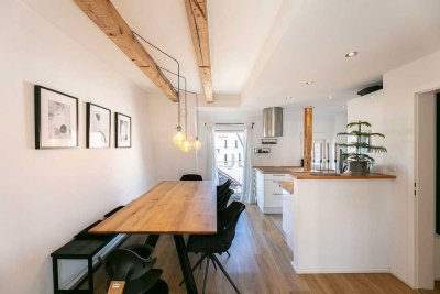 Ulm-Söflingen: 3,5-Zimmer-Maisonette inkl. Balkon, Einbauküche, Schwedenofen und Außenstellplatz