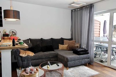 Moderne 2-Zimmer-Wohnung mit Südterrasse und Tiefgaragenstellplatz