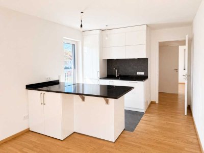Neubau-Erstbezug: Lichtdurchflutete 2-Zimmer-Obergeschosswohnung in Großhadern