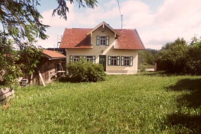Preiswertes 4,5-Zimmer-Einfamilienhaus in Wessobrunn