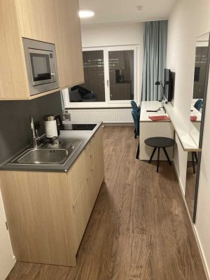 Exklusive 1-Zimmer-Wohnung mit Concierge und Fitnessraum Nähe HBF