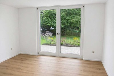 Provisionsfrei & ein eigener Garten! Freiwerdende 1-Zimmer-Wohnung mit Terrasse im EG in Katzwang
