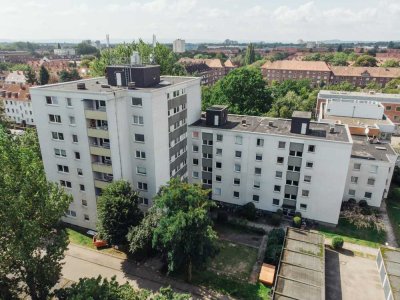 2-Zimmer-Wohnung (7. OG) mit Balkon in Hannover Ricklingen
