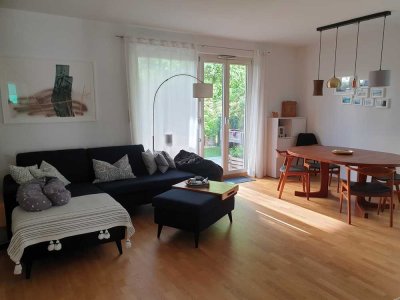 Attraktive 3-Zimmer-Wohnung mit Terrasse am Hirschgarten – Frei ab 01.09.2025