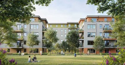 Altersgerechte, barrierefreie 4 Zimmer Wohnung im neuen Wohnpark Fliederhof