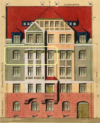 4-Zimmer-Wohnung (dritter Stock) in Nürnberg-Oststadt