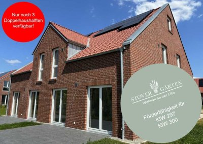 Doppelhaushälfte mit Kapitänsgiebel - Stover Gärten - 136 m² - fertiggestellt + provisionsfrei!