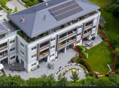 3-Zi. EG-Wohnung mit Süd-Loggia und EBK