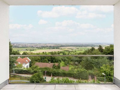 Traumhafter Ausblick: Hochwertige Neubauwohnung im KfW-40-Standard barrierefrei