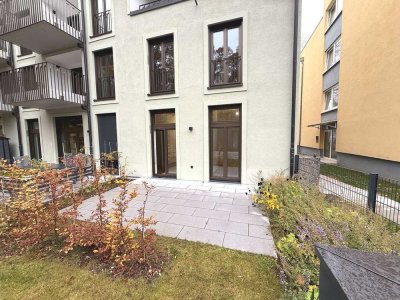 Wohnen mit Gartenflair- Klasse 2-Zi Whg in Premiumlage von München-Solln- modern und effizient