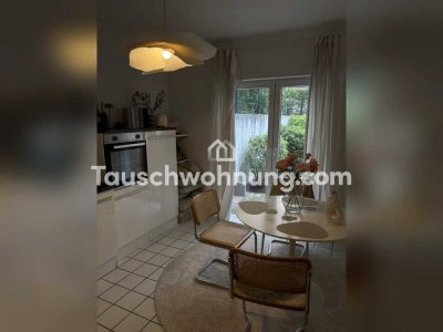 Tauschwohnung: Zentrale Gartenwohnung