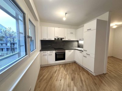 Neuwertige 1-Zimmer-Wohnung mit Balkon direkt an der U2 sowie Alter und Neuer Donau