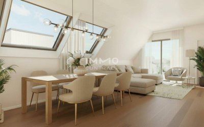 Einzigartige 4-Zimmer-Dachgeschoßwohnung mit ostseitiger Terrasse – provisionsfreier Erstbezug