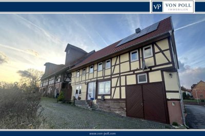 Ländliches Einfamilienhaus mit Nebengelass und Potenzial zur Selbstverwirklichung