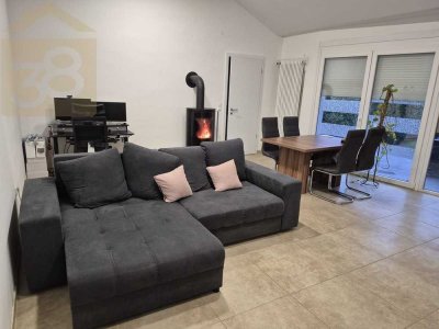 Neuwertige 2-Zimmer Doppelhaushälfte mit großer Terrasse & Kaminofen! Meine Immobilie - mein Partner