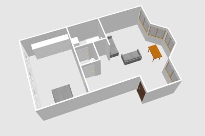 Kernsaniert. Vermietet. Zentral. - 2-Zimmer in Top-Lage Offenbach