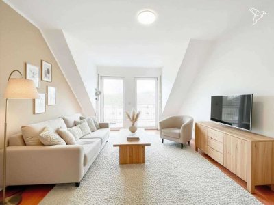 KAPITALANLAGE MIT BLICK � Vermietete Dachgeschosswohnung mit Balkon & Stellplatz in Koblenz!