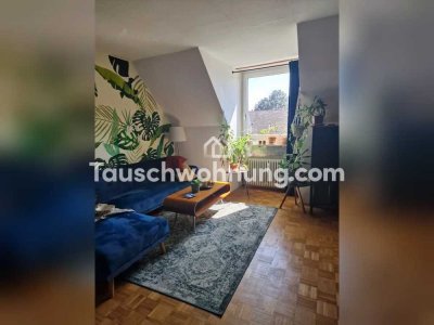 Tauschwohnung: 3 Zimmer Dachwohnung / nähe von Westpark