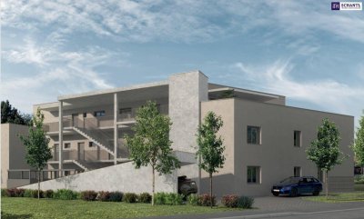 Urban wohnen, entspannt genießen – exklusive 38,5 m² Wohnung in der Casalgasse mit Balkon oder Eigengarten