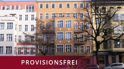 Hier läßt sich viel daraus machen, 1-Zimmer-Stuckaltbau unweit Victoriapark