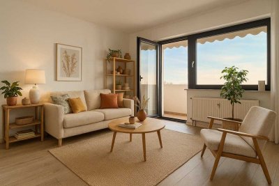 Hoch hinaus - perfekt aufgeteilte 3-Zimmer Wohnung+ provisionsfrei