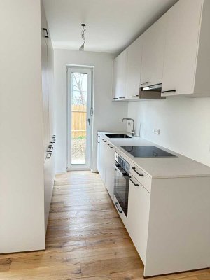 Vollmöblierte 2-Zi-Wohnung mit Terrasse im Zentrum von Grünwald