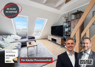 4-Zimmer Dachgeschoss-Maisonett Wohnung in Baunatal-Großenritte