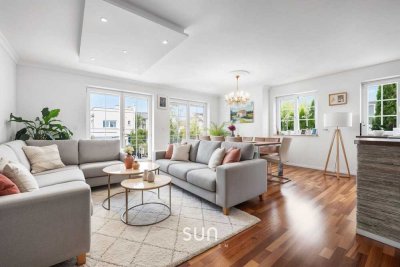 FAMILIENJUWEL MIT GARTEN UND KAMIN – großzügig, lichtdurchflutet und zeitlos schön!