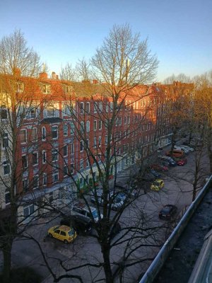 Helle 2-Zi.-Dachgeschosswohnung Kiel-Südfriedhof, 40 m²