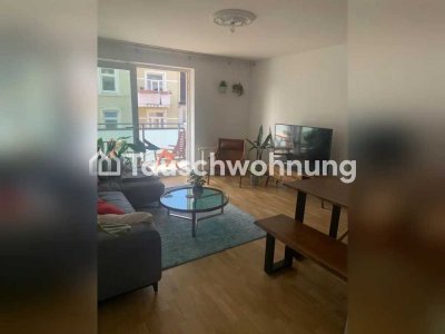 Tauschwohnung: Suche: Helle, ruhige Lage ab 90qm mit Balkon