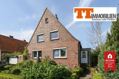 TT bietet an: Hübsches Einfamilienhaus mit traumhaftem Garten im Villenviertel in Wilhelmshave