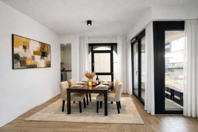 Einzigartige 2-Zimmer Wohnung mit einer überhohen Deckenhöhe