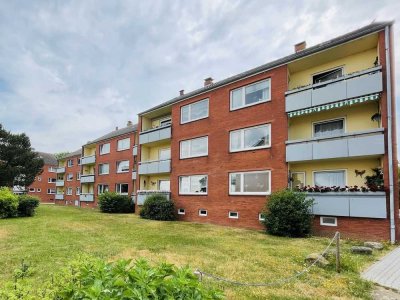 Vollständig renovierte 65qm,  3 Zi.-Wohnung mit Südbalkon in Burg Fehmarn