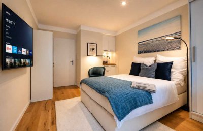Stilvolles Boutique-Apartment mit großem Balkon im Kräherwald – komplett möbliert und ausgestattet